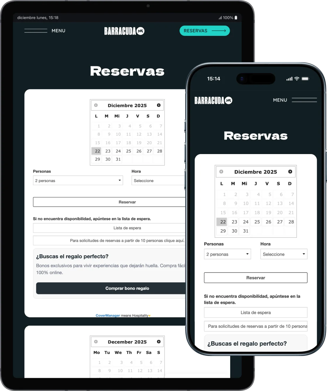 mobile experience diseno web restaurantes fenix byte madrid