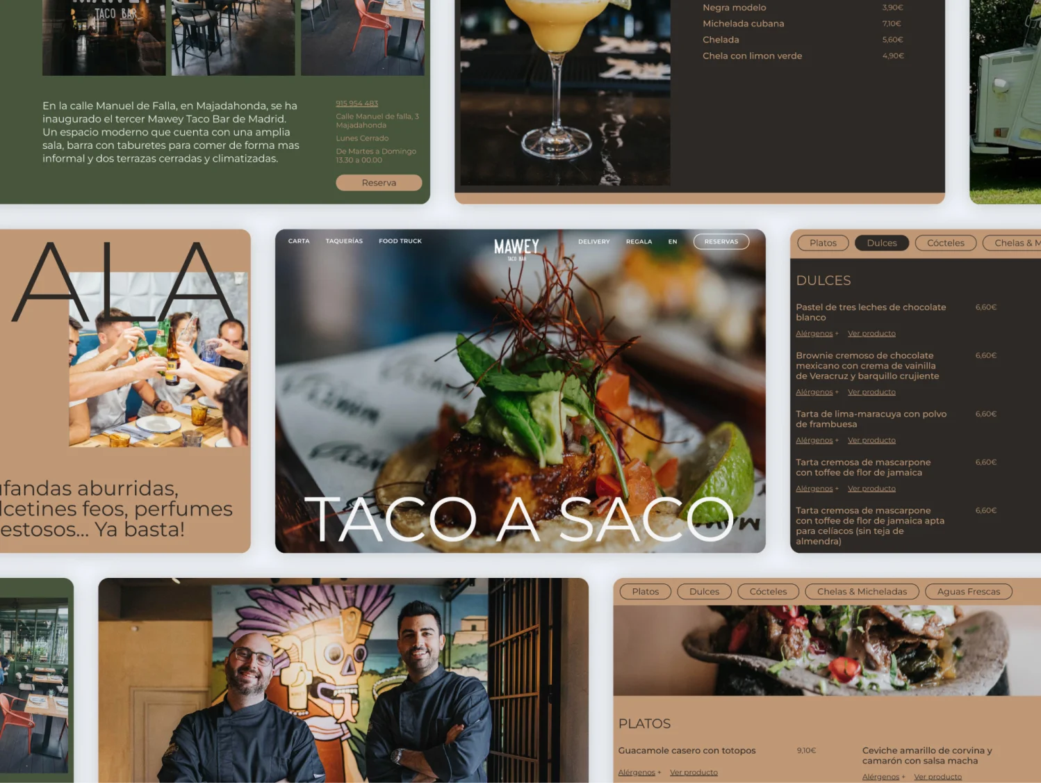 visual y usabilidad web para restaurantes fenix byte madrid