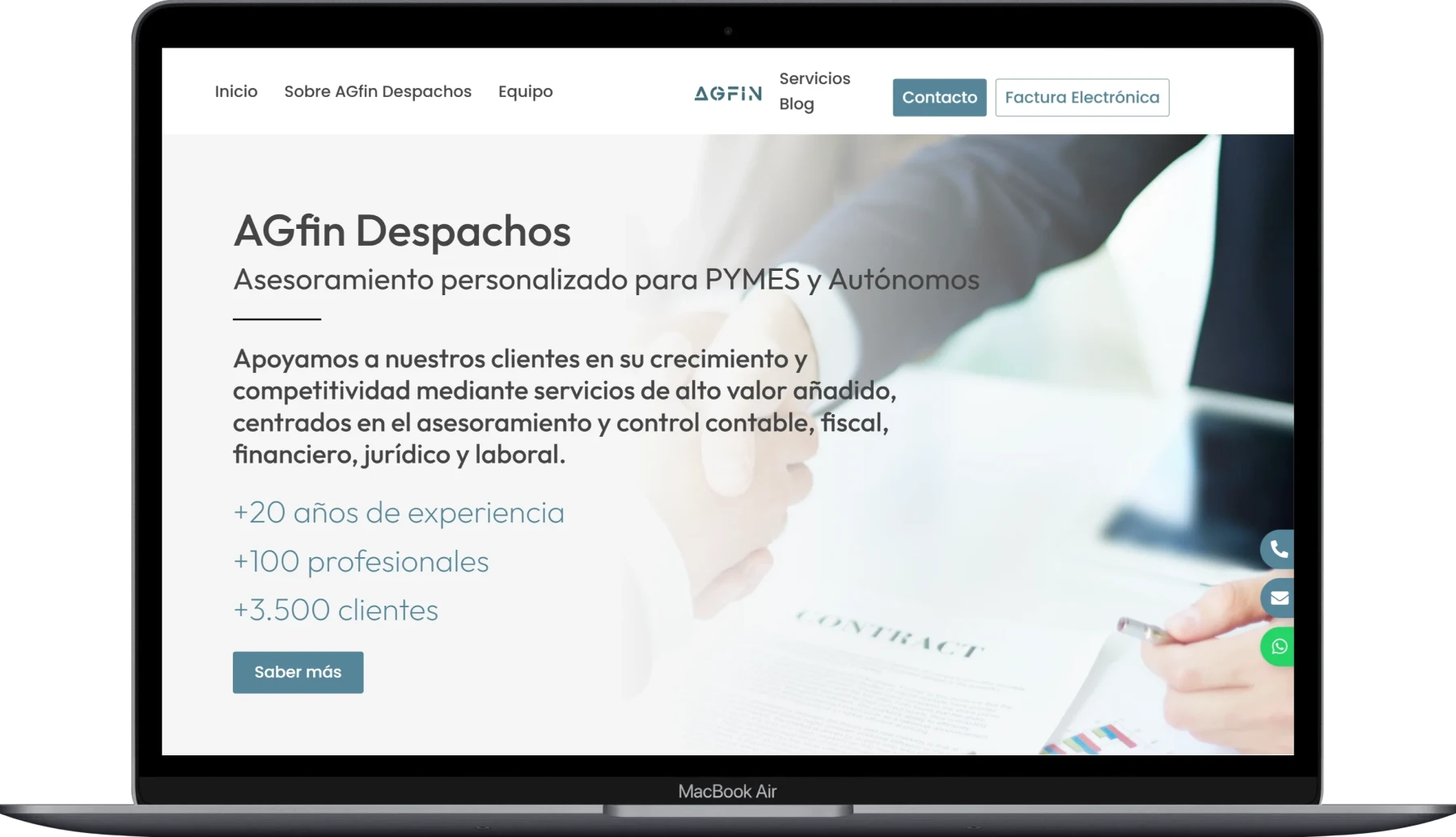 Agfindespachos desktop