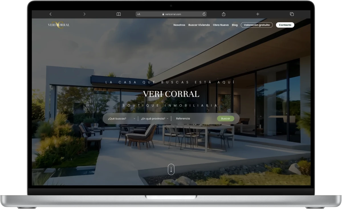 diseño web para inmobiliarias fénix byte