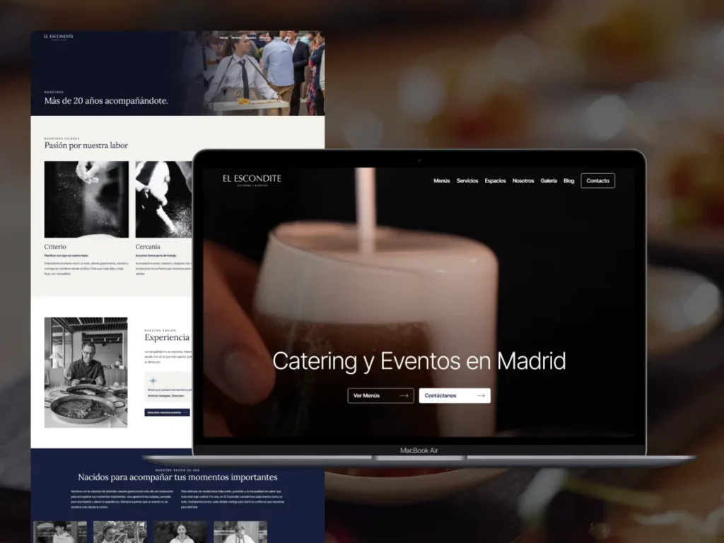 Catering El Escondite portada