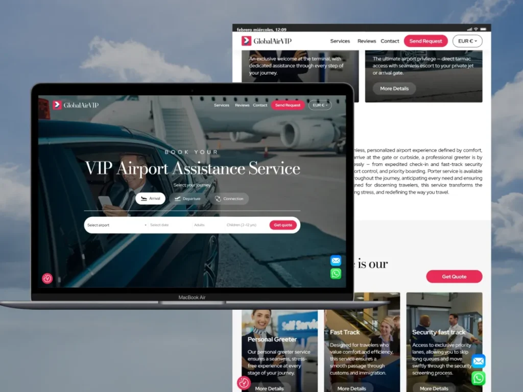 GLOBAL AIR VIP portada