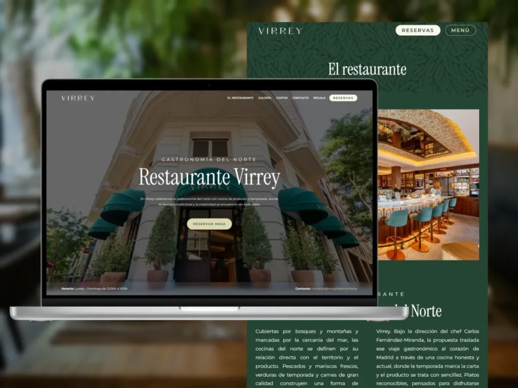 Restaurante Virrey portada 1