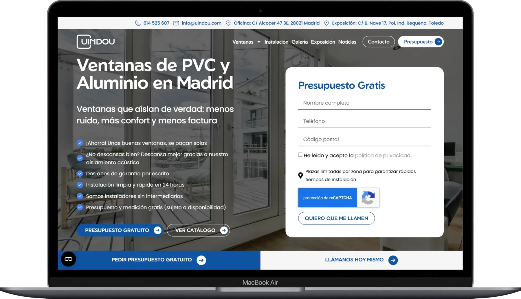 uindou portatil