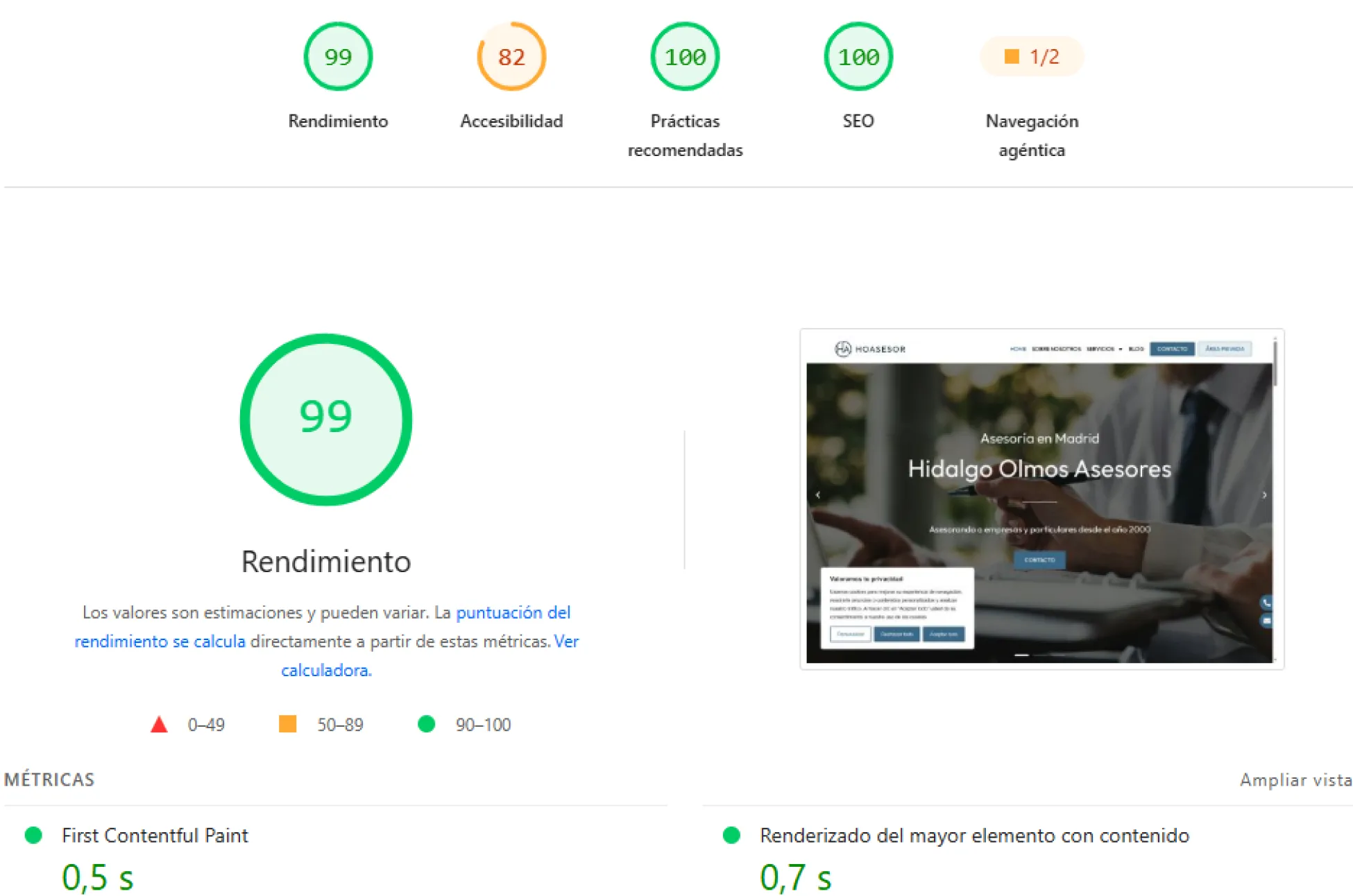 Hoasesor optimizacion